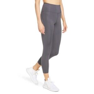 Girlfriend Collective High Waist 7/8 Legging - Smoke S